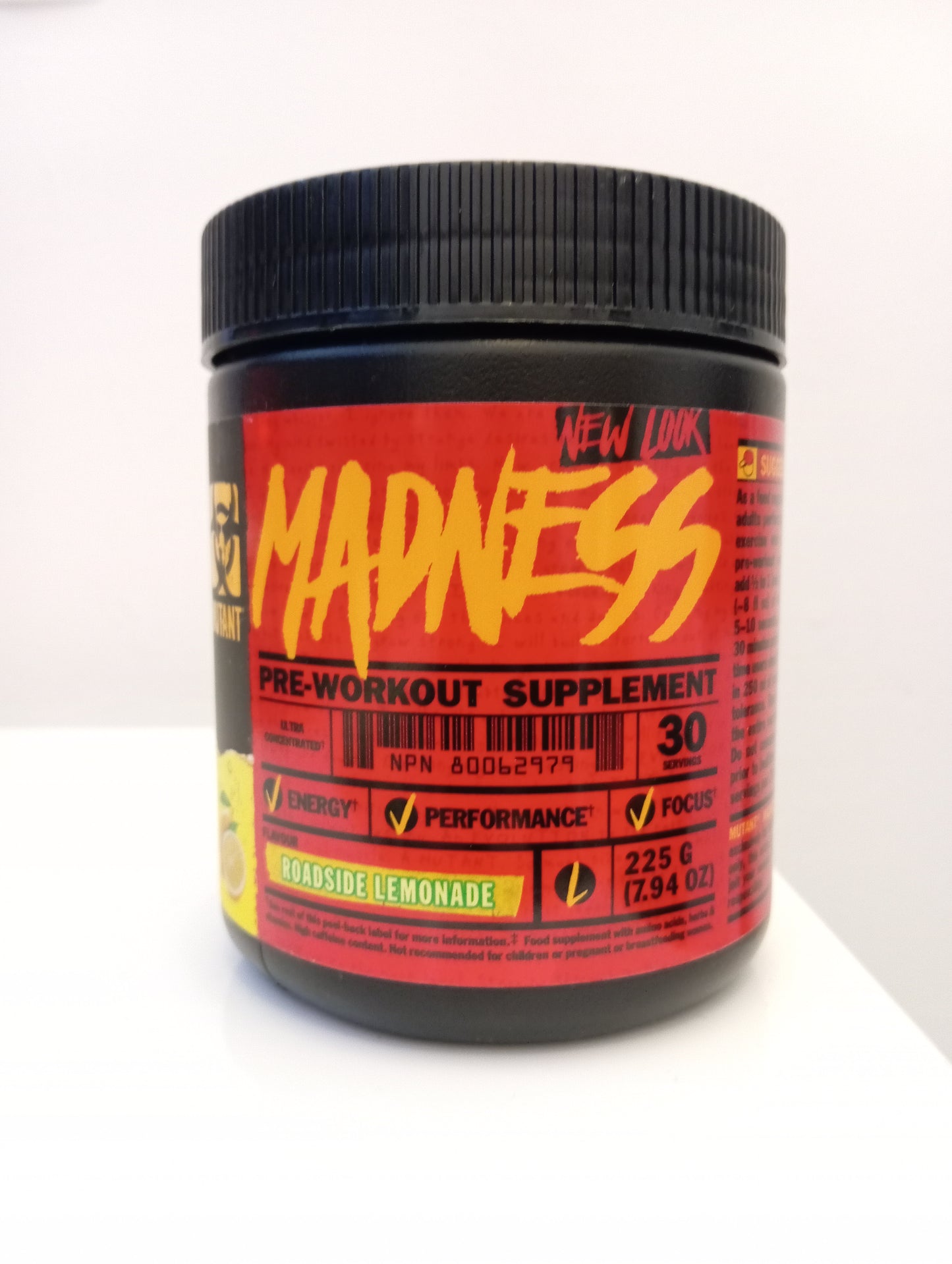 Mutant Madness pre-workout 30 servings